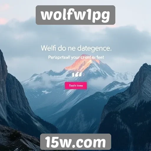 tendências de design no site wolfw1pg