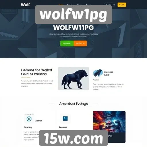 analise detalhada do design do site wolfw1pg